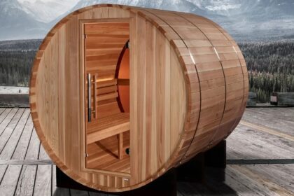 Traditional Barrel Outdoor Sauna